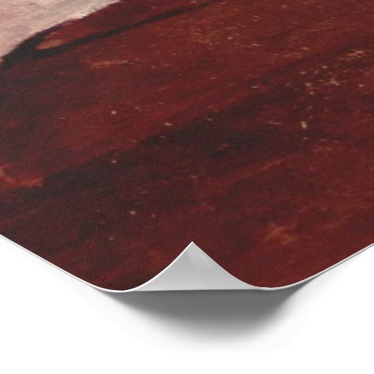 Modigliani Amedeo Portrait Poster (Hoek)