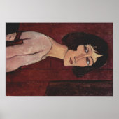 Modigliani Amedeo Portrait Poster (Voorkant)