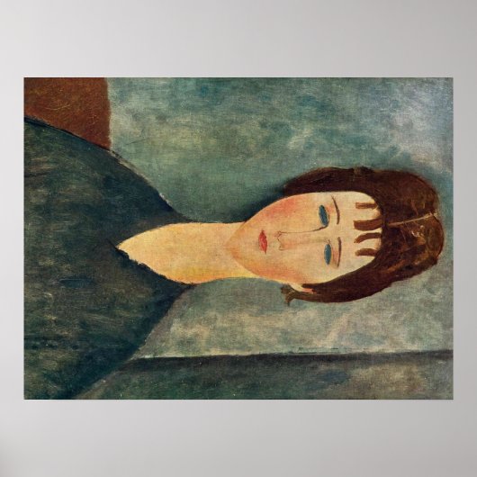 Modigliani Amedeo Portrait Poster (Voorkant)
