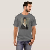 Modigliani Amedeo Portrait T-shirt (Voorkant volledig)