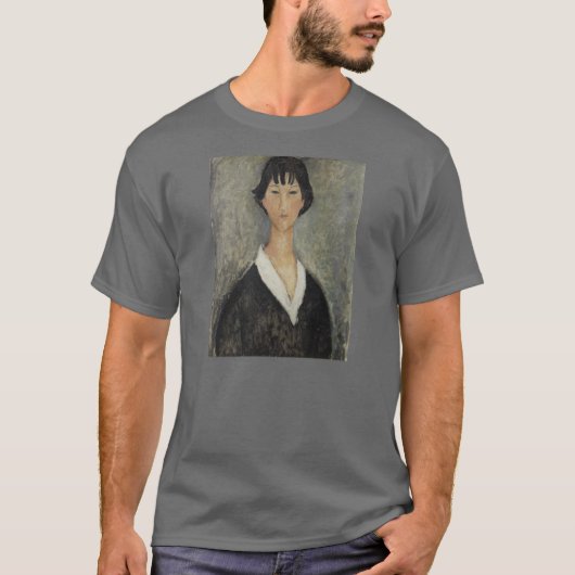 Modigliani Amedeo Portrait T-shirt (Voorkant)
