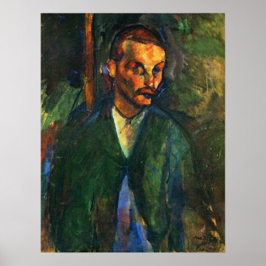 modigliani - begin van livorno 1909 poster (Voorkant)