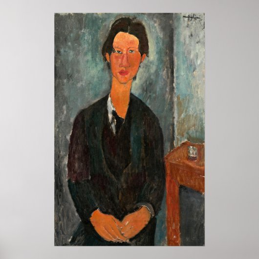 Modigliani - Chaim Soutine 1917 Poster (Voorkant)