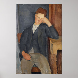 Modigliani - De jonge leerling 1918 Poster