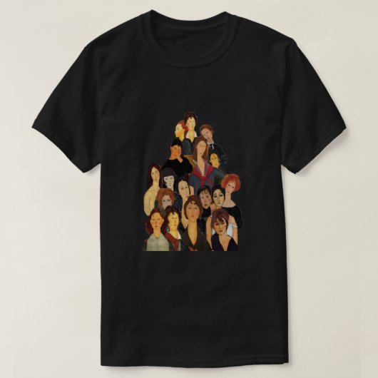 Modigliani Family Portrets Classic T-shirt (Design voorkant)