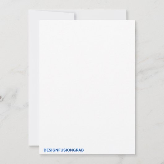 "Modigliani-geïnspireerde kunst nodigt uit" Kaart (Achterkant)