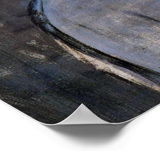 Modigliani - hoofd van een jonge vrouw in 1908 poster (Hoek)