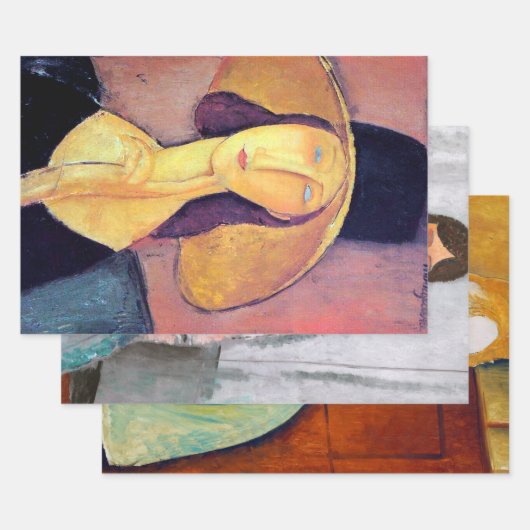 Modigliani Inpakpapier Vel (Set)