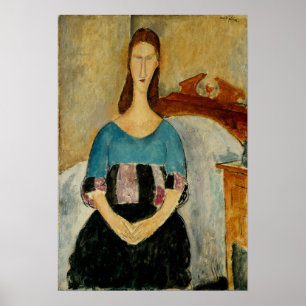Modigliani - Jeanne Hebuterne 1919 Poster
