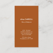 Modigliani - Jeanne Hebuterne Large Pet - QR Code Visitekaartje (Achterkant)