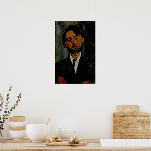 Modigliani - Leopold Zborowski Poster (Keuken)