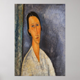 Modigliani - Madame Zborowska 1918 Poster