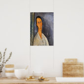 Modigliani - Madame Zborowska 1918 Poster (Keuken)