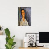 Modigliani - Madame Zborowska 1918 Poster (Thuiskantoor)