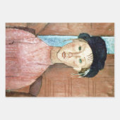 Modigliani meisjes inpakpapier vel (Voorkant)