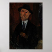 Modigliani - Paul Guillaume 1915 Poster (Voorkant)