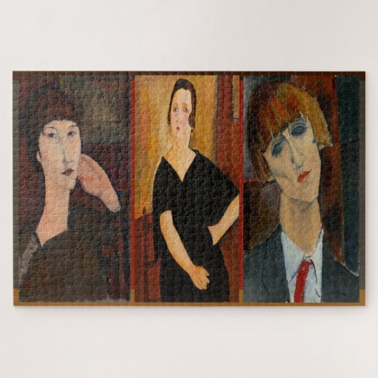 Modigliani Portrait Legpuzzel (Horizontaal)