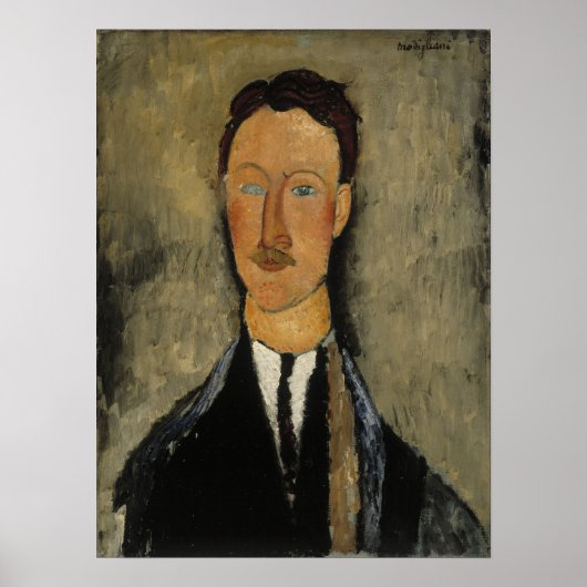 Modigliani - Portret van de kunstenaar Léopold Sur Poster (Voorkant)
