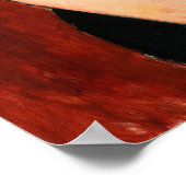 Modigliani - portret van de Paulette - journaal 19 Poster (Hoek)