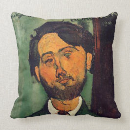 Modigliani - Portret van Leopold Zborowski Pillow Kussen