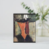 Modigliani - portret van Madame Pompadour Briefkaart (Staand voorkant)