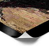 Modigliani - portret van Madame Pompadour Perfect Poster (Hoek)