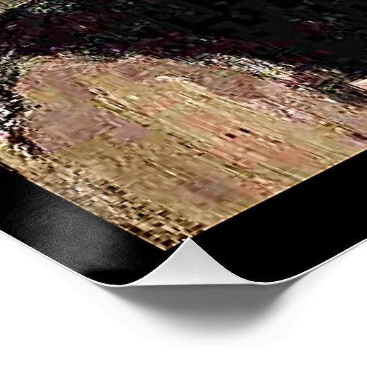 Modigliani - portret van Madame Pompadour Perfect Poster (Hoek)