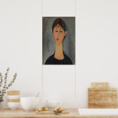 Modigliani - Portret van mevrouw Zborowska Poster (Keuken)