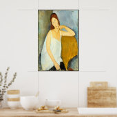 Modigliani Vrouw met Rood Haar Print Modernist (Keuken)