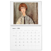Modigliani's Vrouwen 2026 Kalender (Mar 2026)