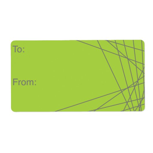 modinestag etiket (Voorkant)