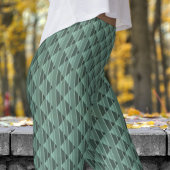 Modish Light Blauwgroen Pattern Leggings