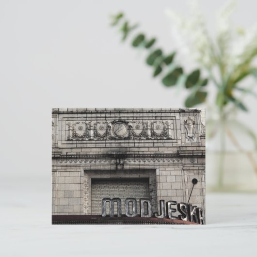 Modjeska Theater Briefkaart (Staand voorkant)