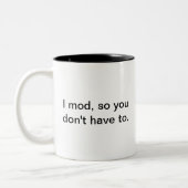 Modlist Author Tweekleurige Koffiemok (Links)