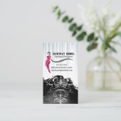 ModLogo voor modeontwerp Visitekaartje (Staand voorkant)