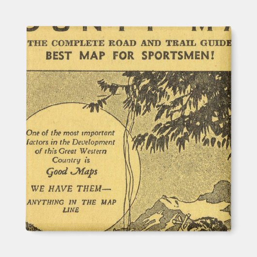 Modoc County Magneet (Voorkant)