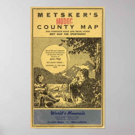 Modoc County Poster (Voorkant)