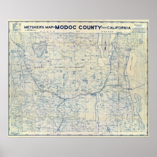Modoc County Poster (Voorkant)