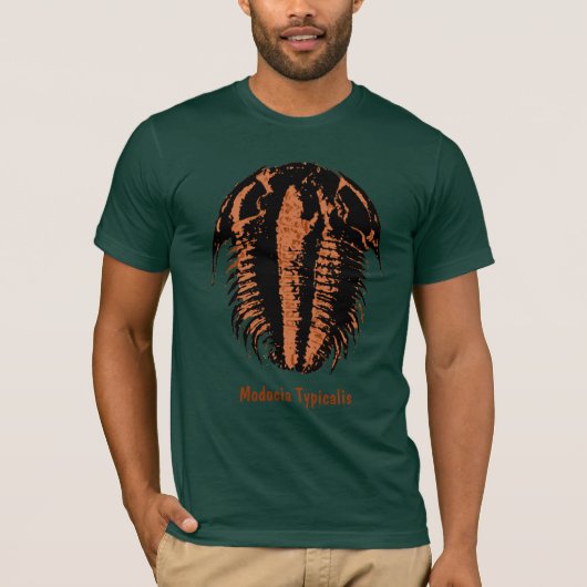 Modocia Typicalis fossieltrilobite T-shirt (Voorkant)