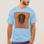 Modocia Typicalis Fossil Trilobite T-shirt (Voorkant)