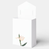 Modren blush pink floral bedankdoosjes (Geopend)