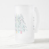 MODRN ART WHITE SILVER MINDER IS MEER MATGLAS BIERPUL (Voorkant rechts)