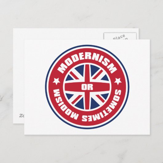 Mods Briefkaart (Voorkant / Achterkant)