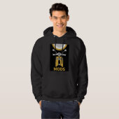 Mods - Mods en Rockers - British Music T-Shir Hoodie (Voorkant volledig)