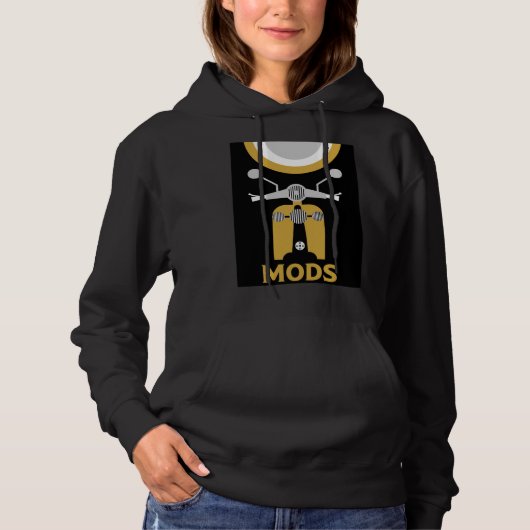 Mods - Mods en Rockers - Britse muziek Hoodie (Voorkant)