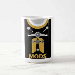 Mods - Mods en Rockers - Britse muziek Koffiemok