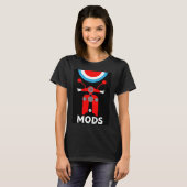 Mods - Mods en Rockers - Britse muziek T-shirt (Voorkant volledig)