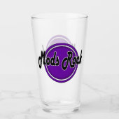 Mods Rock Glass Glas (Voorkant)