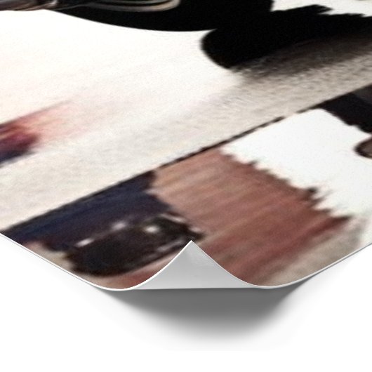 Mods Scooter, Union Jack, Brighton, Parka Poster (Hoek)