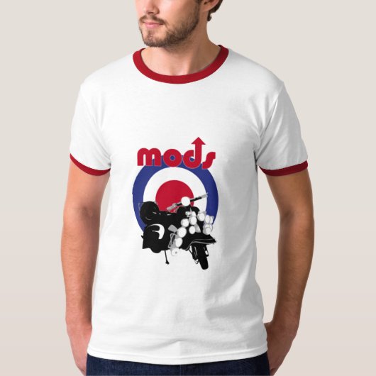 Mods/Vespa T-Shirt (Voorkant)